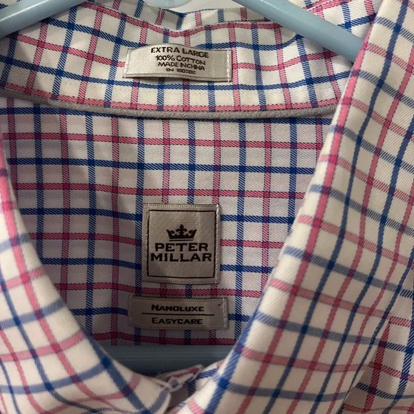 Men’s Peter Millar Nanoluxe Button-down shirt - Picture 4 of 7
